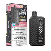 Str8 Up Strawberry Banana Iced Flavour Beast Beast Mode Max 2 50K Disposable Vape